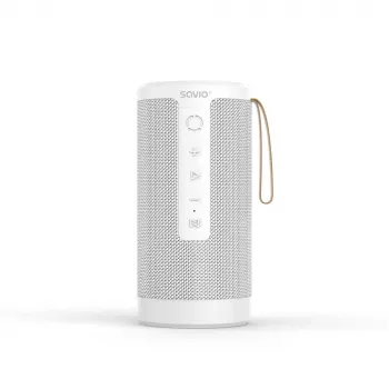 SAVIO BS-032 bärbar Bluetooth-högtalare vit