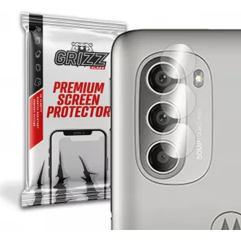 GrizzGlass Hybrid Glass kameralinsskydd för Motorola Moto G60s