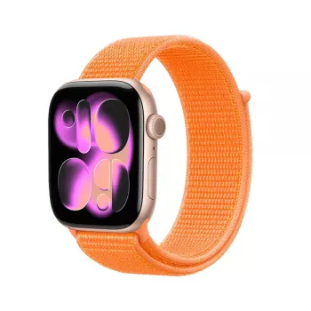 Crong Nylon Sport Loop för Apple Watch 38/40/41/42 mm orange
