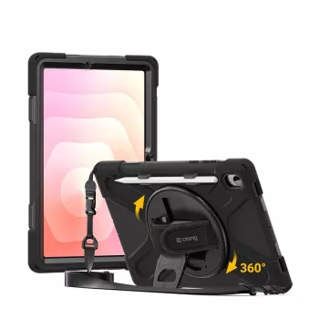Crong Defender Plus skal för Samsung Galaxy Tab S11 11 inch – svart
