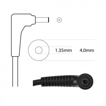GREENCELL RDY laptopnätaggregat 19V 2,37A 45W för Asus R540 X200C X200M X201E X202E Vivobook F201E S200E ZenBook UX31A UX32V