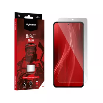 MYSCREEN PROTECTOR MS ImpactGLASS Samsung Galaxy A53 5G svart antichock hybridglas 8H