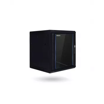 RACKTEL RL-4512WR 12U 600x450 väggskåp, svart