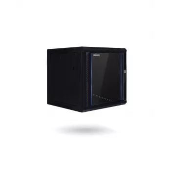 RACKTEL RL-6609WR 9U väggmonterat nätverksskåp 600x600 mm svart