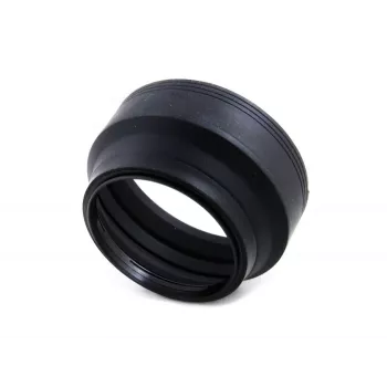 JJC 72 mm gummiutfällbar motljusskydd