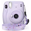 LoveInstant universell halsrem för Fujifilm Instax Mini 11 8 9 70 90 Panda-kamera