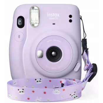 LoveInstant universell halsrem för Fujifilm Instax Mini 11 8 9 70 90 Panda-kamera