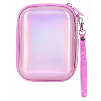 LOVEINSTANT etui fodral för Instax Mini Evo / Mini LiPlay / Mini Link - Sparkle Pink