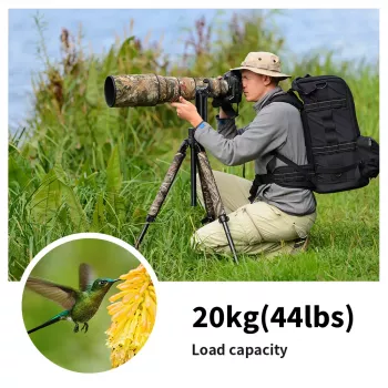 K&F Concept Pro Gimbal Panoramahuvud 20 kg 1/4 3/8 KF31.033
