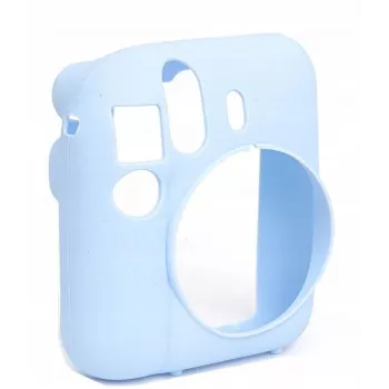 LOVEINSTANT silikonskyddsfodral för Fujifilm Instax Mini 12 - blå