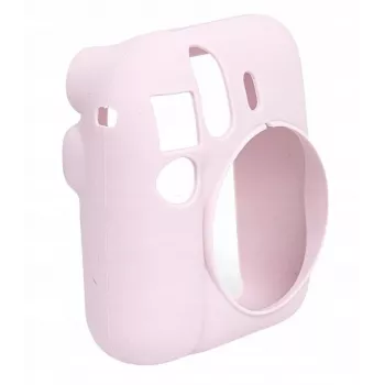 LOVEINSTANT silikonskyddsfodral för Fujifilm Instax Mini 12 - pink