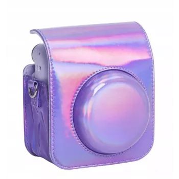 LOVEINSTANT fodral cover pouch för Fujifilm Instax Mini 12 - lila glitter