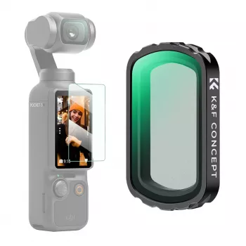 K&F Concept Black Diffusion 1/4 Filter för DJI Osmo Pocket 3 (KF01.2533)