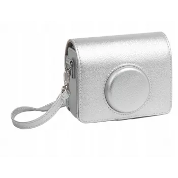 LOVEINSTANT fodral etui väska för Fujifilm Instax Mini Evo / silver