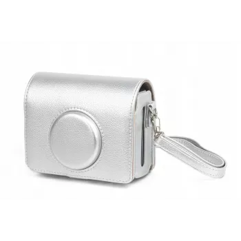 LOVEINSTANT fodral etui väska för Fujifilm Instax Mini Evo / silver