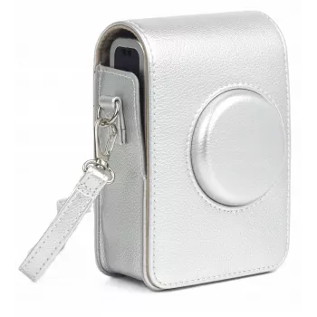 LOVEINSTANT fodral för Fujifilm Instax Mini Evo – silver