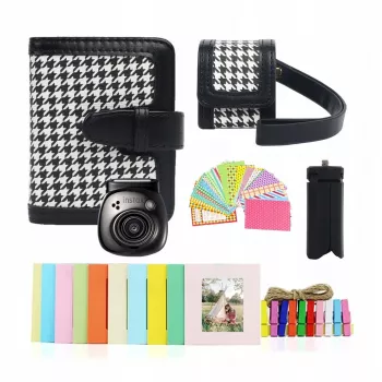 LOVEINSTANT 5-i-1 tillbehörsset för Fujifilm Instax Pal – svart