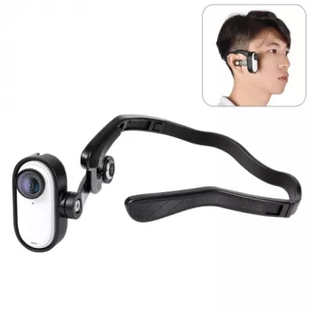 PULUZ magnetiskt pannremsfäste för Insta360 GO 3 / GO 3S – svart PU974B