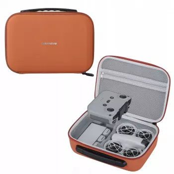 SUNNYLIFE transportväska för DJI Neo, kontroller och tillbehör – orange / NE-B864