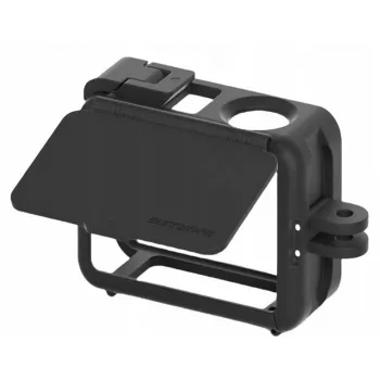 SUNNYLIFE Frame Mount + Lens Cover för DJI Osmo Action 5 Pro / 4 / 3 – svart