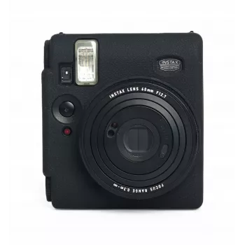 LOVEINSTANT silikonskyddsskal för Fujifilm Instax Mini 99 kamera – svart
