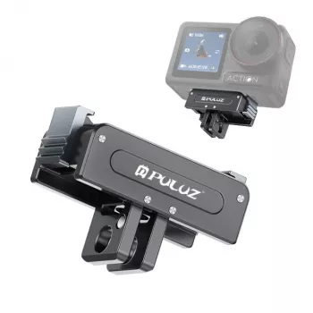 PULUZ 1/4 inch till GoPro-hållaradapter för DJI Osmo Action 5 Pro / 4 / 3 – svart