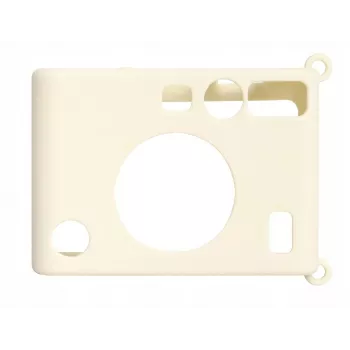 LOVEINSTANT Silikonhölje för Fujifilm Instax Mini Evo - vit