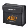 SUNNYLIFE Brandskyddad väska för 3 DJI Air 3 / 3S batterier