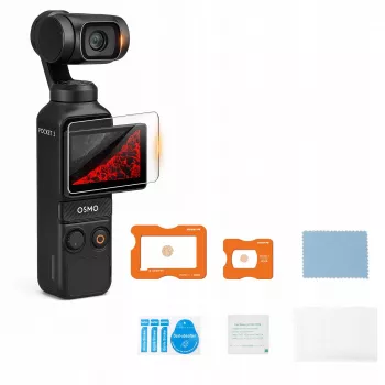 SUNNYLIFE skärmskydd och objektivskydd set med AR-beläggning för DJI Osmo Pocket 3 - härdat glas 9H
