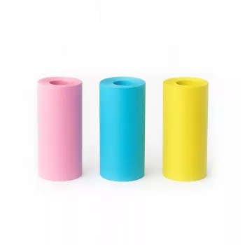 LOVEINSTANT självhäftande termiska papperspåfyllningar 3 rullar x 3,5 m - blandade färger - kompatibel med Phomemo T02, M02x, Love Instant X6, S1