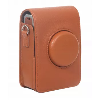 LOVEINSTANT skyddshölje för Fujifilm Instax Mini Evo - brun (vertikal)