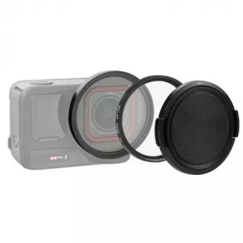 PULUZ 3-i-1 UV-filteradapterkit 52 mm objektivlock för Insta360 Ace Pro 2 / PU770B