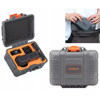 SUNNYLIFE vattentätt skyddande hårt fodral Mini för DJI Osmo 360 / AQX-21-GY