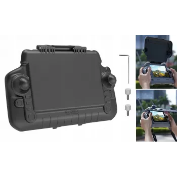 SUNNYLIFE motljusskydd + silikonhölje för DJI RC Plus 2-fjärrkontroll YK05-D