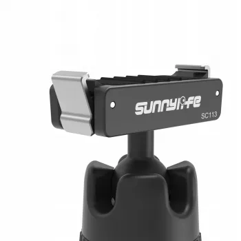SUNNYLIFE sugkoppsfäste med snabbfäste 1/4 inch magnetfot för DJI Osmo Nano Action 6 / ON-SC113-D
