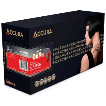 Accura tonerpatron Canon CRG-069H (5098C002) ersättning XL hög kapacitet svart