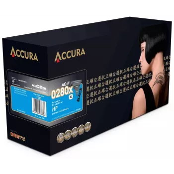 Accura tonerpatron HP nr 80X (CF280X) kompatibel XXL hög kapacitet svart