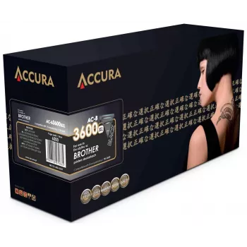 ACCURA kompatibel tonerkassett Brother TN-3600XL hög kapacitet svart