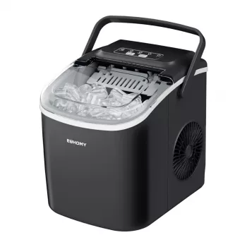 EUHOMY IM016 12kg Ice Cube Maker (Black)