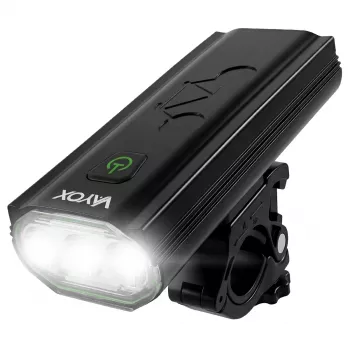 VAYOX VA0112 cykelframljus, 980 lm, 4000 mAh, powerbankfunktion, IPX6, USB-C