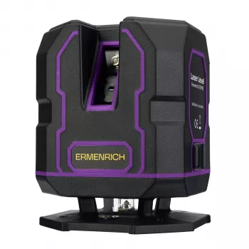 Ermenrich LV30 PRO lasernivå - 3x360° grön 12 linjer, självnivellerande, IP54