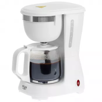 Adler AD 4381 Filterkaffebryggare, 600 W, vit