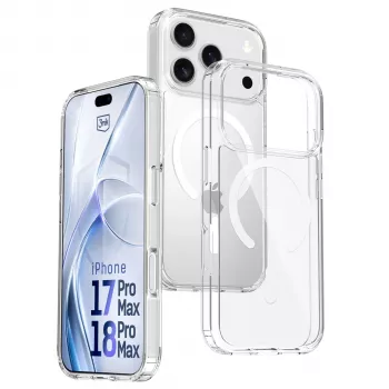 3MK PROTECTION Apple iPhone 17 Pro Max Hardy LiqForce MagCase skal – svart