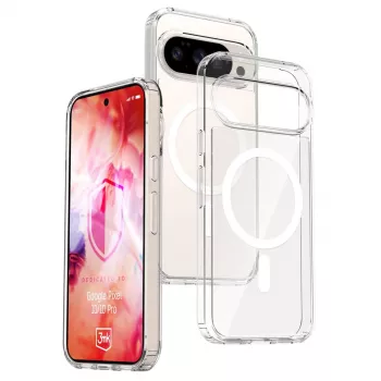 3MK PROTECTION Google Pixel 10/10 Pro – 3mk Hardy LiqForce MagCase svart