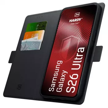 3MK PROTECTION Samsung Galaxy S26 Ultra - 3mk Hardy Foldy Case svart