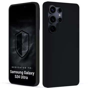 3MK PROTECTION Samsung Galaxy S24 Ultra – 3mk Hardy Mellow Case svart