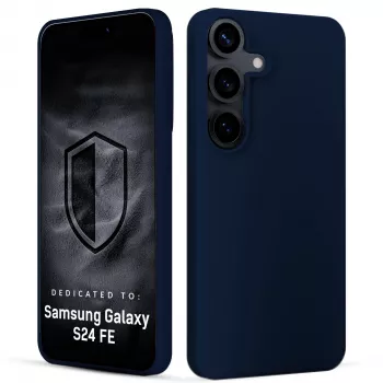 3MK PROTECTION Samsung Galaxy S24 FE – 3mk Hardy Mellow Case mörkblå