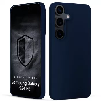3MK PROTECTION Samsung Galaxy S24 FE – 3mk Hardy Mellow Case mörkblå