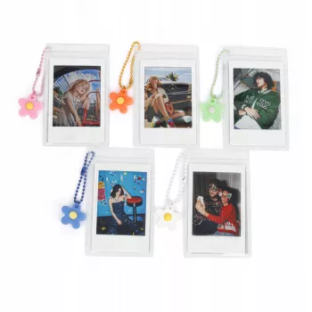 LOVEINSTANT 5x hängande bildramsset för Fuji Instax Mini 12 40 11 8 7s Evo Liplay Link 2 SE Zink