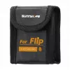 SUNNYLIFE brandtålig LiPo-batterisäkerhetsväska för DJI Flip-drönare – kapacitet 1 batteri